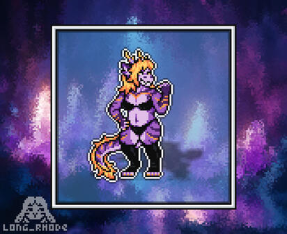 Sprite for Ametrine the Dragon